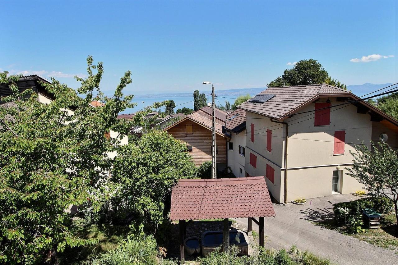 Apt Type 3 En Duplex Sur Evian Les Bains Vue Lac Экстерьер фото